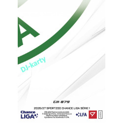 2026/27 Sportzoo Chance Liga 1. série #CH-079 DOMÁCÍ DRES Clubhouse