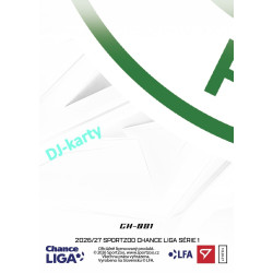2026/27 Sportzoo Chance Liga 1. série #CH-081 VENKOVNÍ DRES Clubhouse