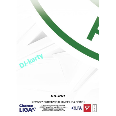 2026/27 Sportzoo Chance Liga 1. série #CH-081 VENKOVNÍ DRES Clubhouse