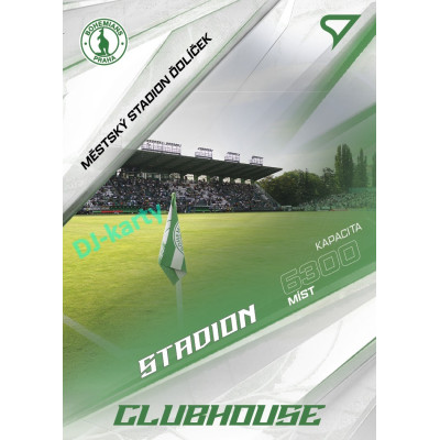 2026/27 Sportzoo Chance Liga 1. série #CH-080 MĚSTSKÝ STADION ĎOLÍČEK Clubhouse