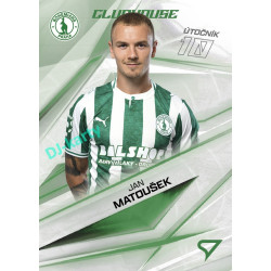 2026/27 Sportzoo Chance Liga 1. série #CH-075 JAN MATOUŠEK Clubhouse