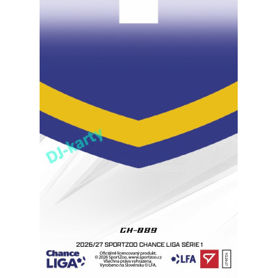 2026/27 Sportzoo Chance Liga 1. série #CH-089 ARÉNA NA STÍNADLECH Clubhouse
