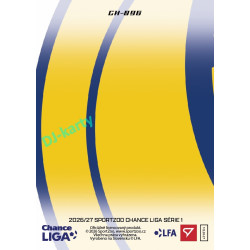 2026/27 Sportzoo Chance Liga 1. série #CH-096 TOMÁŠ POZNAR Clubhouse