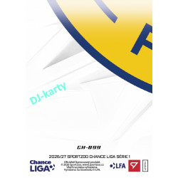 2026/27 Sportzoo Chance Liga 1. série #CH-099 VENKOVNÍ DRES Clubhouse