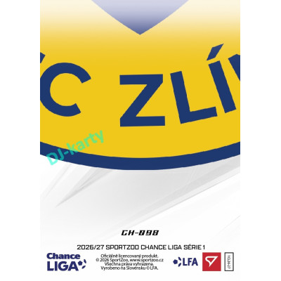 2026/27 Sportzoo Chance Liga 1. série #CH-098 LETNÁ Clubhouse