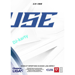 2026/27 Sportzoo Chance Liga 1. série #CH-100 MATĚJ HYBŠ Clubhouse