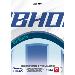 2026/27 Sportzoo Chance Liga 1. série #CH-101 SOLOMON JOHN Clubhouse