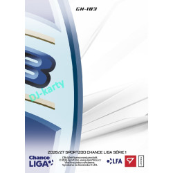 2026/27 Sportzoo Chance Liga 1. série #CH-103 JIŘÍ FLODER Clubhouse