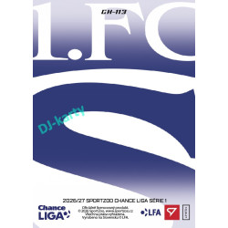 2026/27 Sportzoo Chance Liga 1. série #CH-113 JAN JELÍNEK Clubhouse