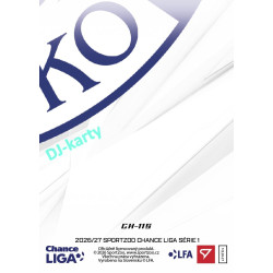 2026/27 Sportzoo Chance Liga 1. série #CH-115 DOMÁCÍ DRES Clubhouse