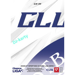 2026/27 Sportzoo Chance Liga 1. série #CH-111 DAVID PUŠKÁČ Clubhouse
