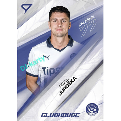 2026/27 Sportzoo Chance Liga 1. série #CH-110 PAVEL JUROŠKA Clubhouse