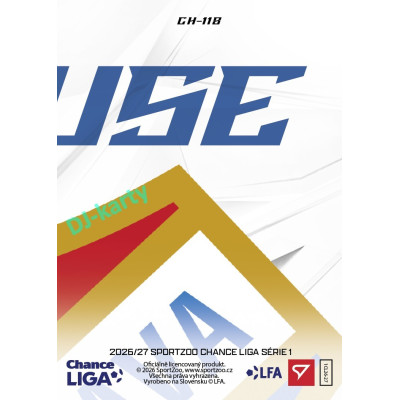2026/27 Sportzoo Chance Liga 1. série #CH-118 ROAN NOGHA Clubhouse