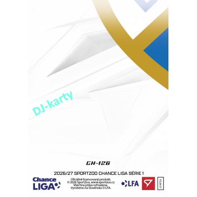 2026/27 Sportzoo Chance Liga 1. série #CH-126 VENKOVNÍ DRES Clubhouse