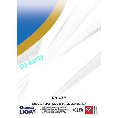 2026/27 Sportzoo Chance Liga 1. série #CH-124 DOMÁCÍ DRES Clubhouse