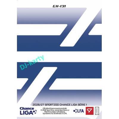 2026/27 Sportzoo Chance Liga 1. série #CH-131 MARTIN SVĚDÍK Clubhouse