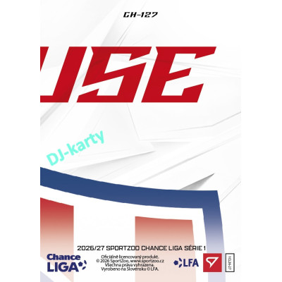2026/27 Sportzoo Chance Liga 1. série #CH-127 KAKÁ Clubhouse
