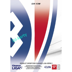 2026/27 Sportzoo Chance Liga 1. série #CH-130 ADAM HRDINA Clubhouse