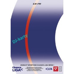 2026/27 Sportzoo Chance Liga 1. série #CH-141 MARTIN POSPÍŠIL Clubhouse