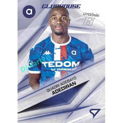 2026/27 Sportzoo Chance Liga 1. série #CH-138 QUADRI ADEBAYO ADEDIRAN Clubhouse