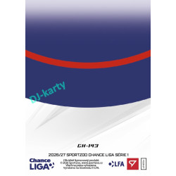 2026/27 Sportzoo Chance Liga 1. série #CH-143 SHIPEX ARÉNA Clubhouse