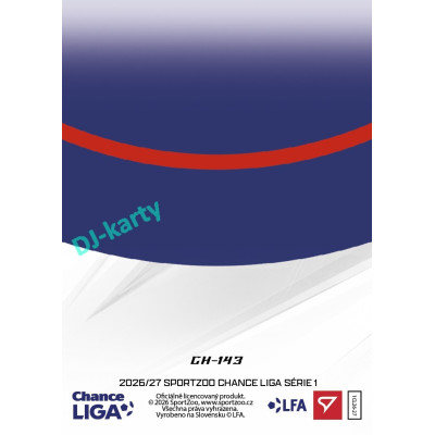 2026/27 Sportzoo Chance Liga 1. série #CH-143 SHIPEX ARÉNA Clubhouse