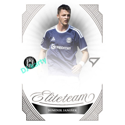 2026/27 Sportzoo Chance Liga 1. série #ET-18 DOMINIK JANOŠEK Elite Team