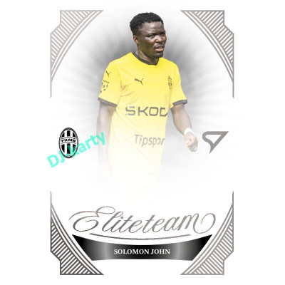 2026/27 Sportzoo Chance Liga 1. série #ET-28 SOLOMON JOHN Elite Team