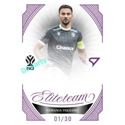2026/27 Sportzoo Chance Liga 1. série #ET-13 NEMANJA TEKIJAŠKI Elite Team Amethyst Purple xx/30