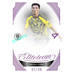 2026/27 Sportzoo Chance Liga 1. série #ET-25 MICHAL CUPÁK Elite Team Amethyst Purple xx/30
