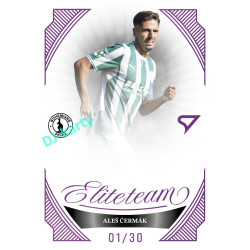 2026/27 Sportzoo Chance Liga 1. série #ET-21 ALEŠ ČERMÁK Elite Team Amethyst Purple xx/30