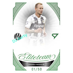 2026/27 Sportzoo Chance Liga 1. série #ET-12 ONDŘEJ MIHÁLIK Elite Team Emerald Green xx/50