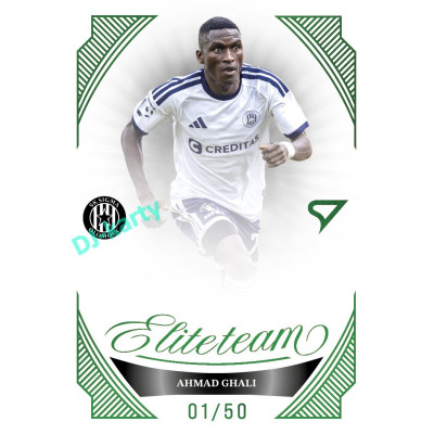 2026/27 Sportzoo Chance Liga 1. série #ET-17 AHMAD GHALI Elite Team Emerald Green xx/50