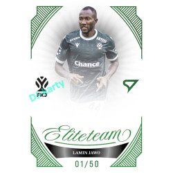 2026/27 Sportzoo Chance Liga 1. série #ET-14 LAMIN JAWO Elite Team Emerald Green xx/50