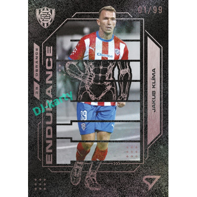 2026/27 Sportzoo Chance Liga 1. série #TI-17 JAKUB KLÍMA Endurance Titan Burnt Copper xx/99