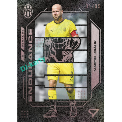 2026/27 Sportzoo Chance Liga 1. série #TI-14 MARTIN KRÁLIK Endurance Titan Burnt Copper xx/99