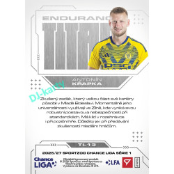 2026/27 Sportzoo Chance Liga 1. série #TI-13 ANTONÍN KŘAPKA Endurance Titan