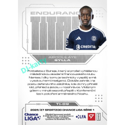 2026/27 Sportzoo Chance Liga 1. série #TI-09 ABDOULAYE SYLLA Endurance Titan