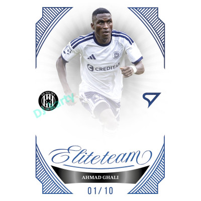 2026/27 Sportzoo Chance Liga 1. série #ET-17 AHMAD GHALI Elite Team Sapphire Blue xx/10