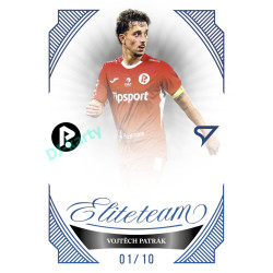2026/27 Sportzoo Chance Liga 1. série #ET-20 Vojtěch Patrák Elite Team Sapphire Blue xx/10