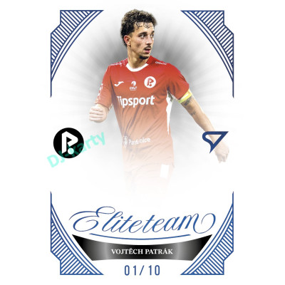 2026/27 Sportzoo Chance Liga 1. série #ET-20 Vojtěch Patrák Elite Team Sapphire Blue xx/10
