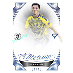 2026/27 Sportzoo Chance Liga 1. série #ET-25 Michal Cupák Elite Team Sapphire Blue xx/10