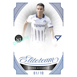 2026/27 Sportzoo Chance Liga 1. série #ET-29 Tihomir Kostadinov Elite Team Sapphire Blue xx/10