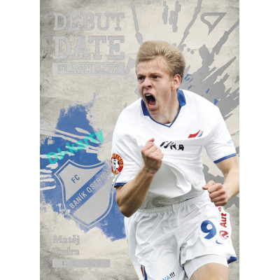 2026/27 Sportzoo Chance Liga 1. série #DF-8 MATĚJ VYDRA Debut Date Flashback