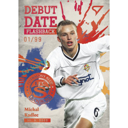 2026/27 Sportzoo Chance Liga 1. série #DF-7 MICHAL KADLEC Debut Date Flashback Moonrock Copper xx/99