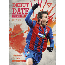 2026/27 Sportzoo Chance Liga 1. série #DF-3 VLADIMÍR DARIDA Debut Date Flashback Moonrock Copper xx/99