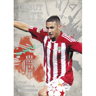 2026/27 Sportzoo Chance Liga 1. série #DF-9 PAVEL KADEŘÁBEK Debut Date Flashback