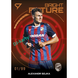 2026/27 Sportzoo Chance Liga 1. série #BF-3 ALEXANDR SOJKA Bright Future Light Copper xx/99