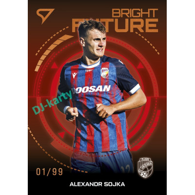 2026/27 Sportzoo Chance Liga 1. série #BF-3 ALEXANDR SOJKA Bright Future Light Copper xx/99