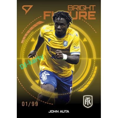 2026/27 Sportzoo Chance Liga 1. série #BF-5 JOHN AUTA Bright Future Light Copper xx/99